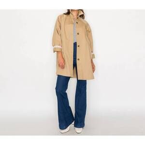 NEW LOVE WEDNESDAY bridget trench coat in beige